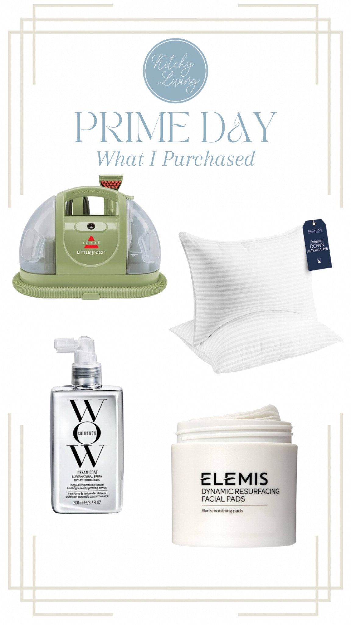 Prime Day: What I’ve Purchased #amazon #primeday #amazonprime #home #beautyfinds #elemis #wow #bissel 

#LTKunder100 #LTKxPrimeDay #LTKsalealert