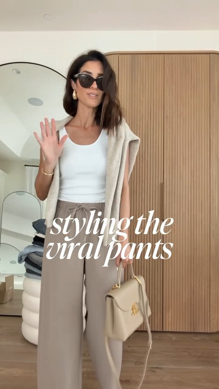 
Styling the viral @Aritzia pants! I’m just shy of 5-7” wearing the size SMALL REGULAR pants in the color nomad taupe , small sweater and XS tank top. #stylinbyaylin #springoutfit #basics

#LTKOver40 #LTKSeasonal #LTKootd