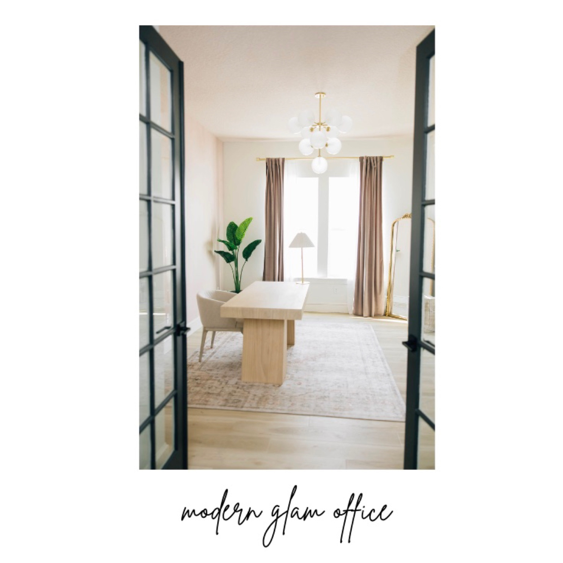 The perfect feminine office 

#LTKhome