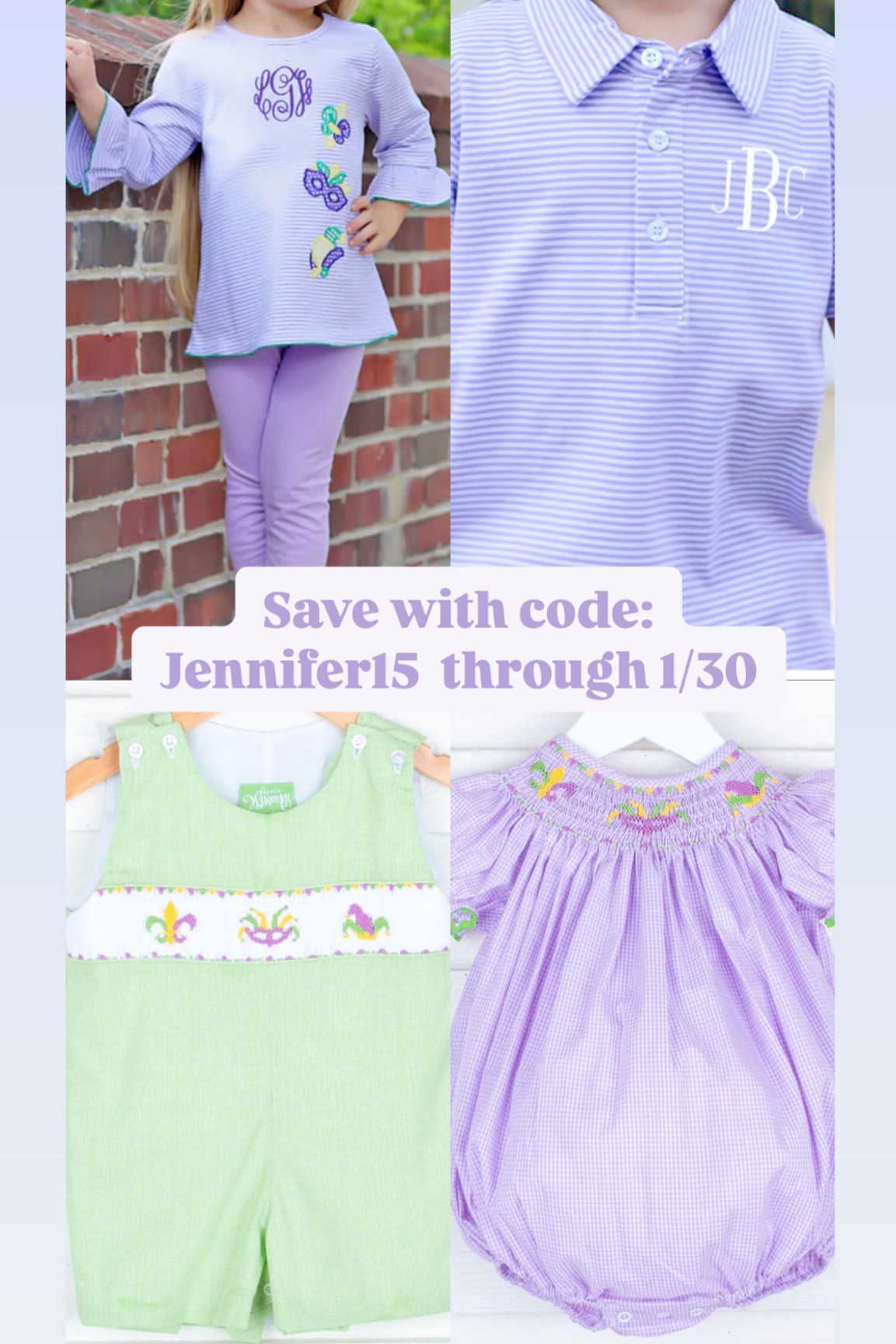 Let the good times roll, with classic whimsy. Grab your festive looks  today!

#LTKFamily #LTKKids #LTKBaby