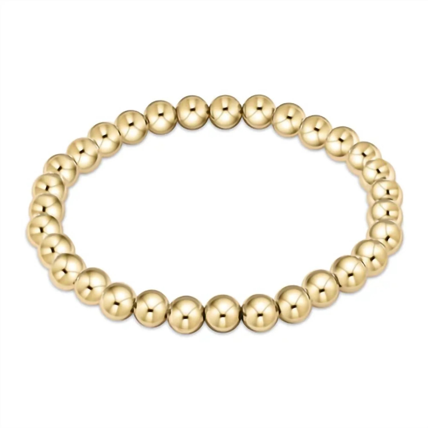 Women's Classic Bead Bracelet In Gold | Shop Simon