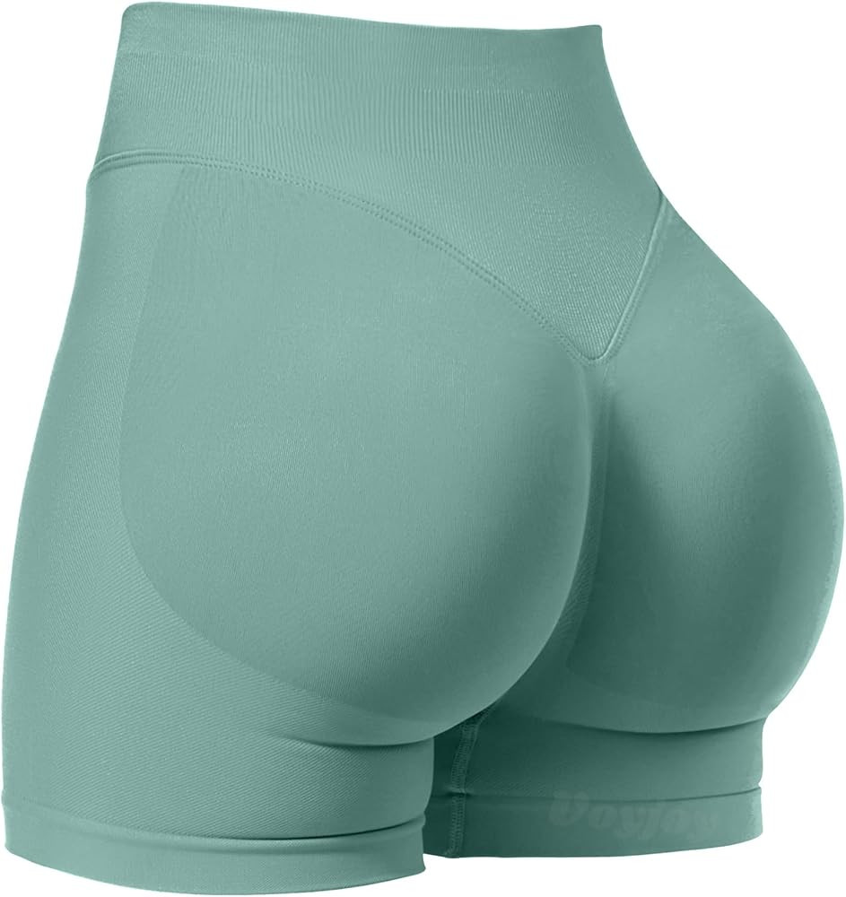 VOYJOY Women Workout Impact Shorts 2.5"/ 3.6"/ 4.5"/ 6" Scrunch Butt Lifting Gym Seamless Booty B... | Amazon (US)