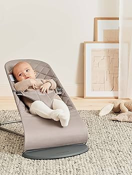 BabyBjörn Bouncer Bliss, Sand Gray, Cotton (006017US) | Amazon (US)