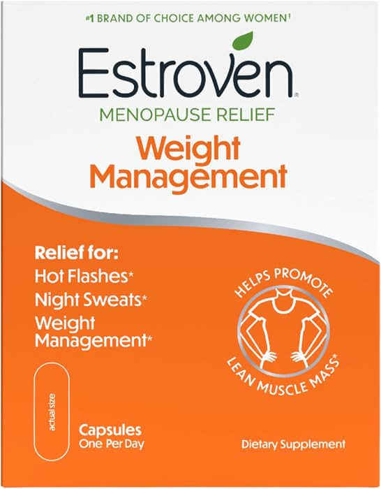 Estroven Weight Management for Menopause Relief - 30 Ct. - Clinically Proven Ingredients Help Man... | Amazon (US)