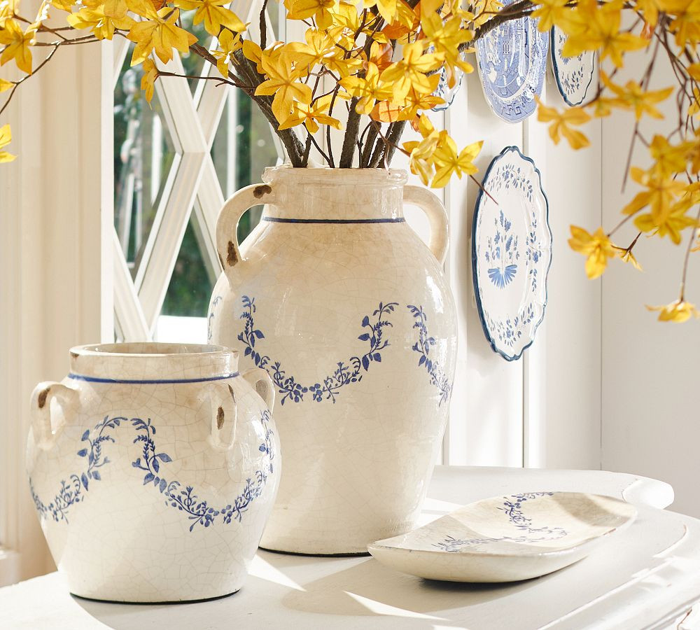 Azul Glaze Ceramic Collection | Pottery Barn (US)