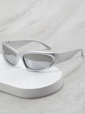 Men Wrap Design Fashion Glasses | SHEIN