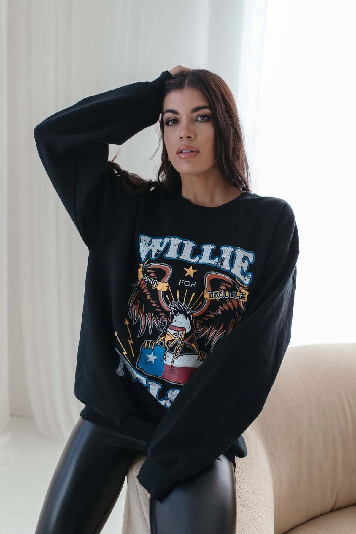 Willie Nelson Crewneck | The Post