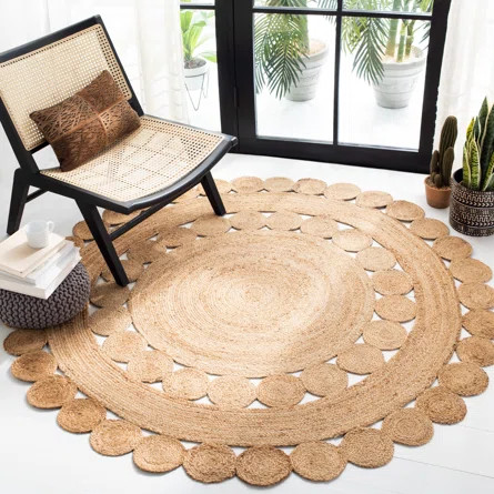 Casella Flatweave Jute/Sisal Beige Rug | Wayfair North America