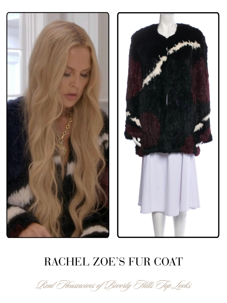  Rachel Zoe's Fur Coat  

 