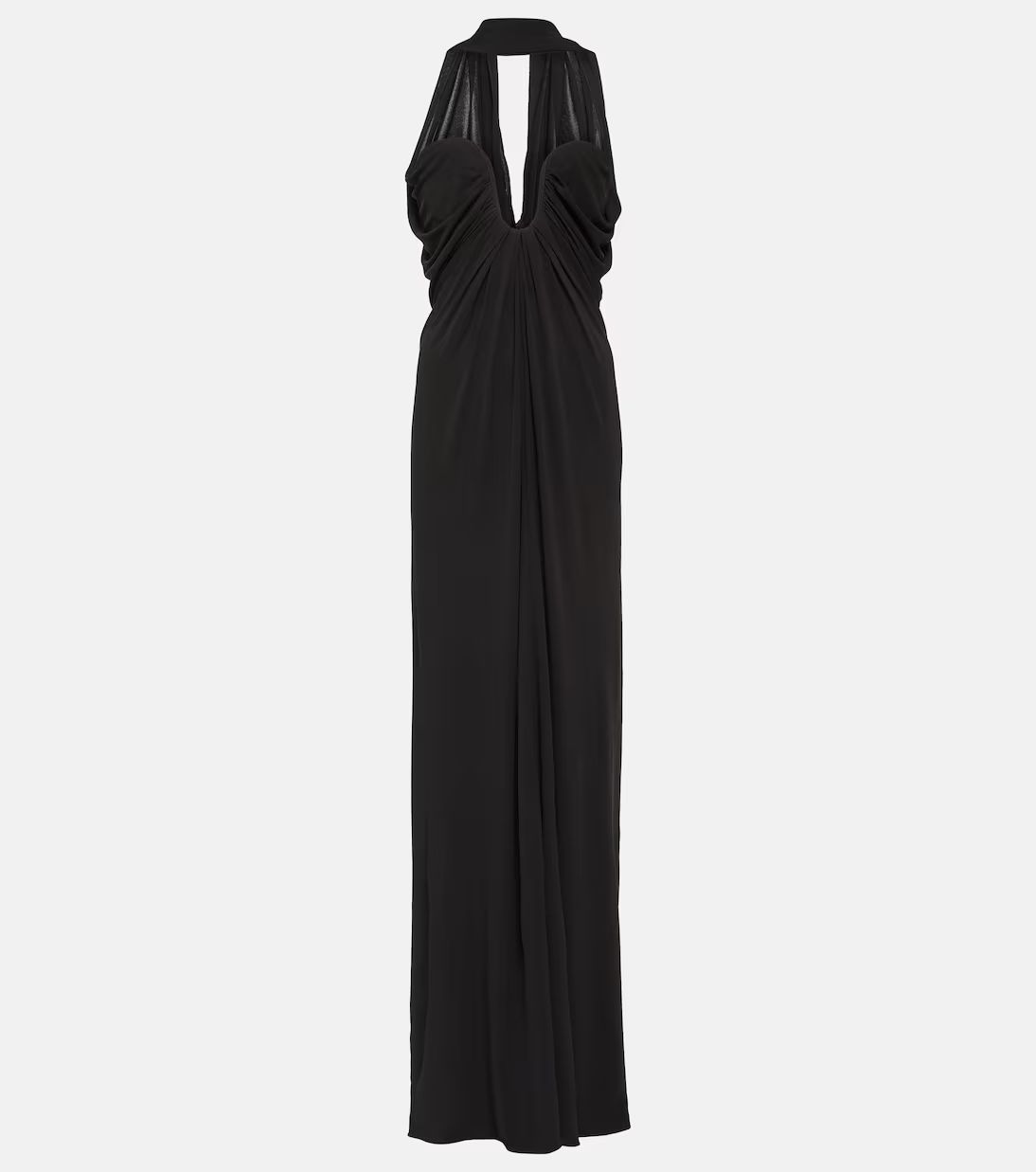 Draped jersey gown | Mytheresa (UK)