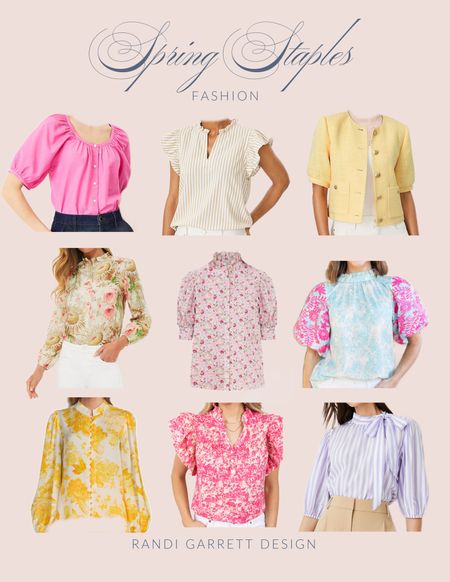 Spring tops blouses shirts 

#LTKstyletip #LTKSeasonal #LTKfindsunder100