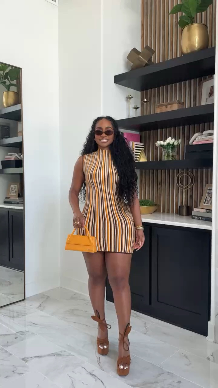 summer outfits inspo! Mini dress with pattern is easy to dress up or down!!

#LTKootd #LTKMidsize