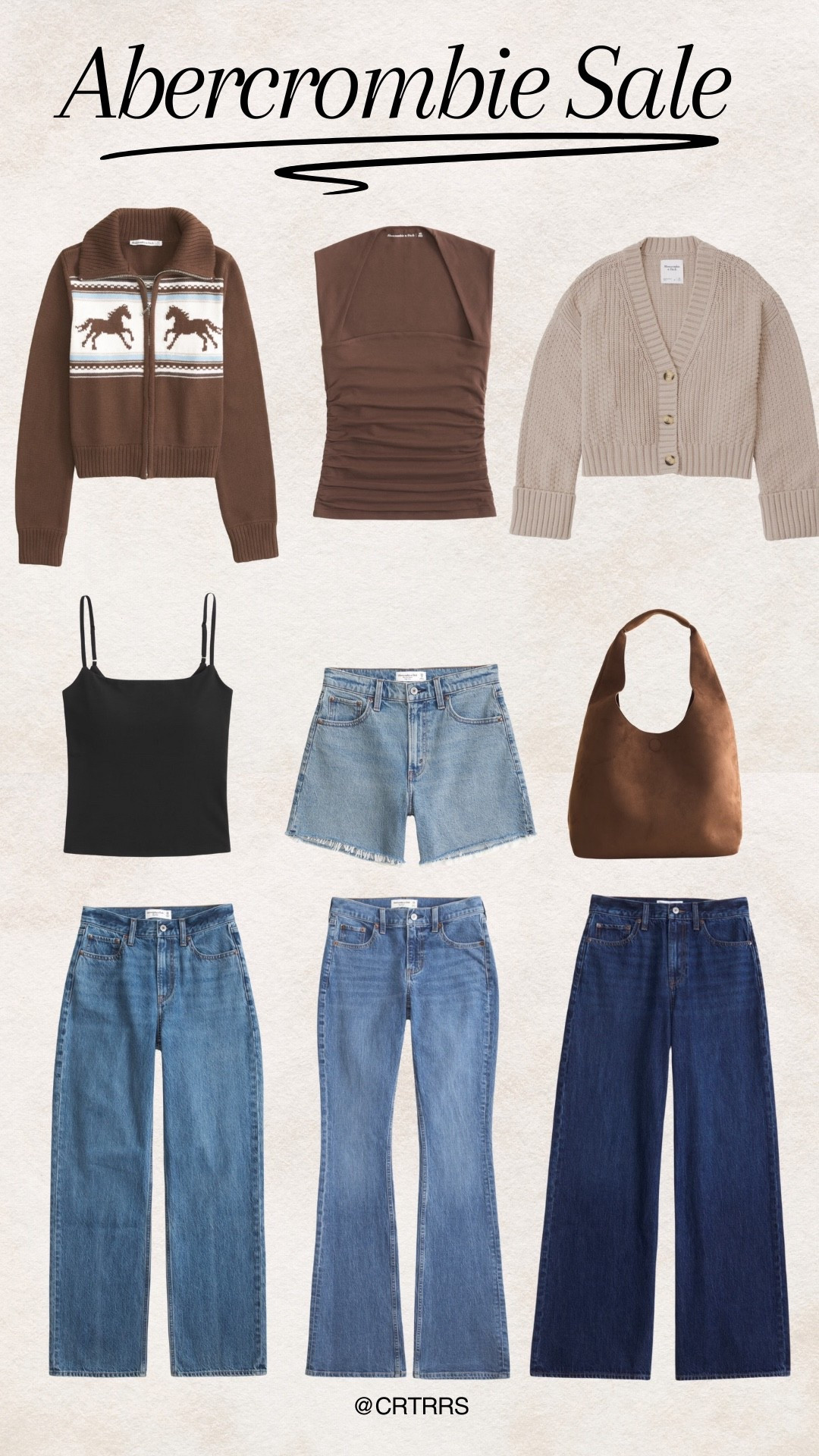 Abercrombie & Fitch Denim Sale! 
plus almost 20% off everything else 
use code denimaf for 15% off!!! 

#LTKSaleAlert #LTKU