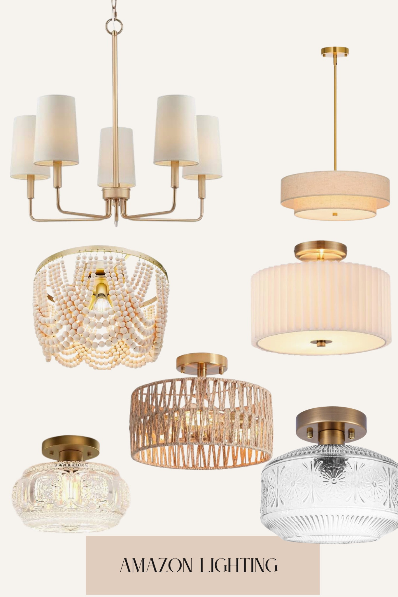 Amazon lighting in a budget! 

#LTKHome #LTKStyleTip #LTKFindsUnder50