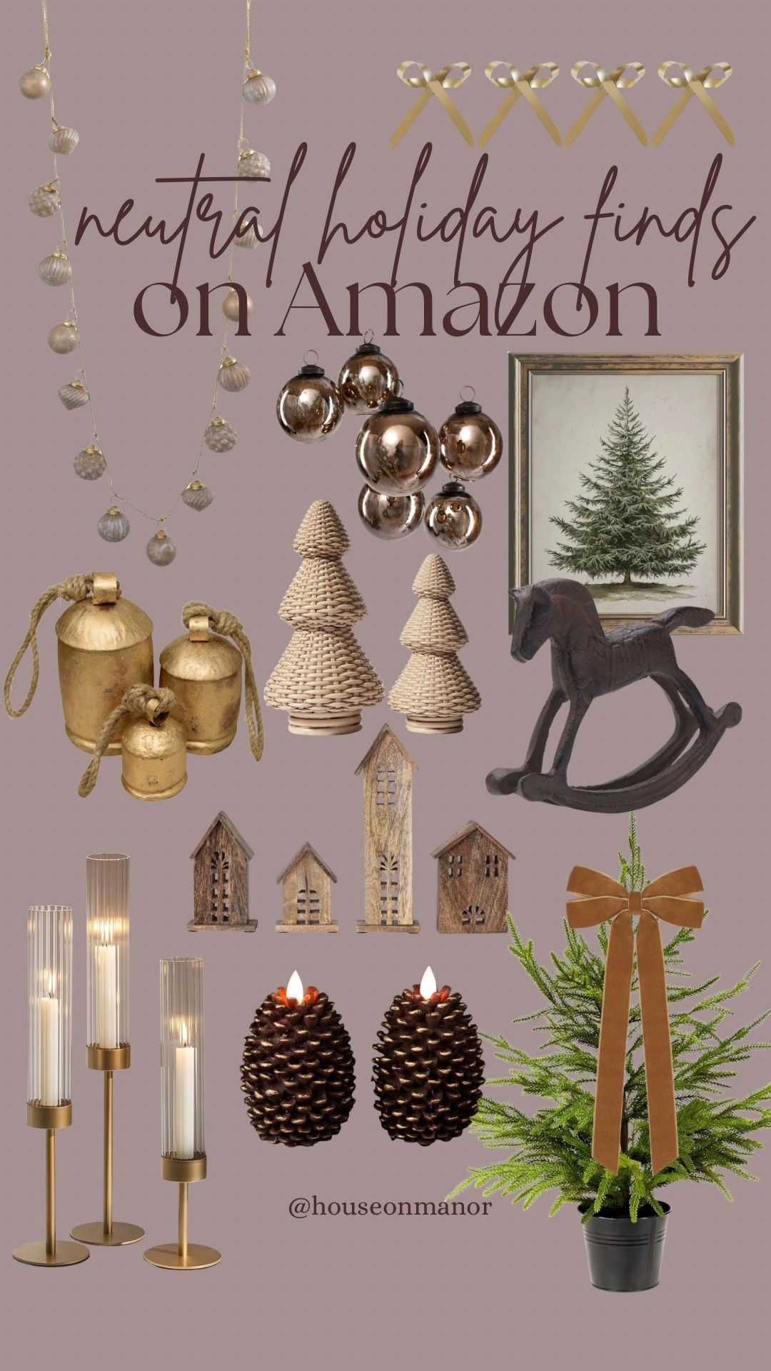 Neutral Christmas holiday finds under $50🤎

Neutral home, neutral holiday decor,
Amazon home, amazon holiday

#LTKHoliday #LTKStyleTip #LTKFindsUnder50