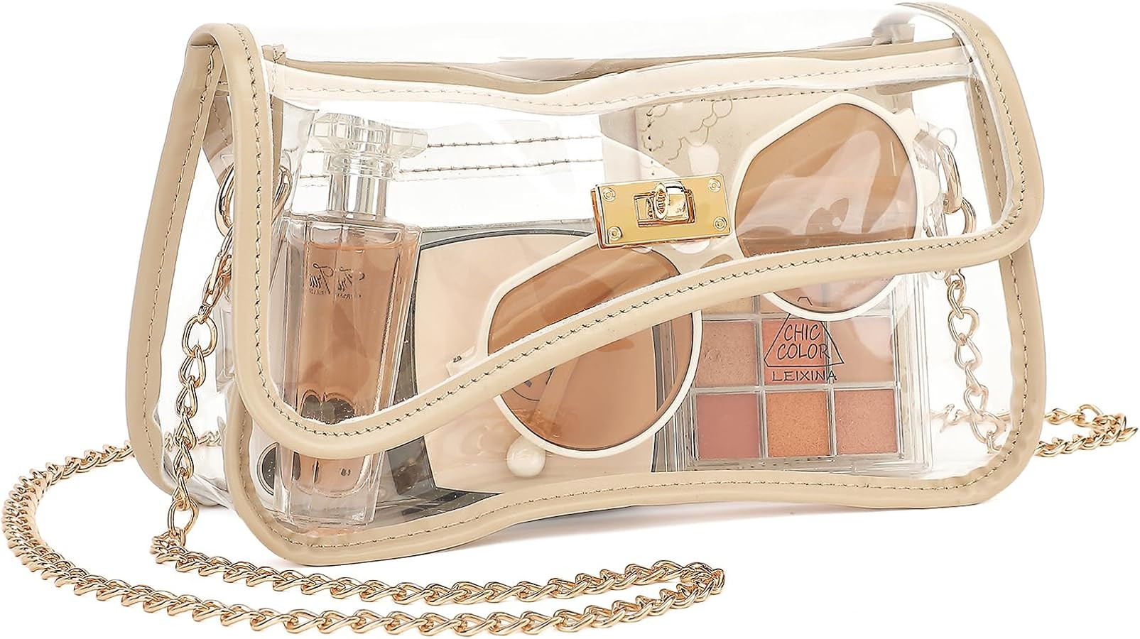 YGR Clear Bag Stadium Event Concert Approved, Transparent Clear Crossbody Purse Shoulder Bag for ... | Amazon (US)