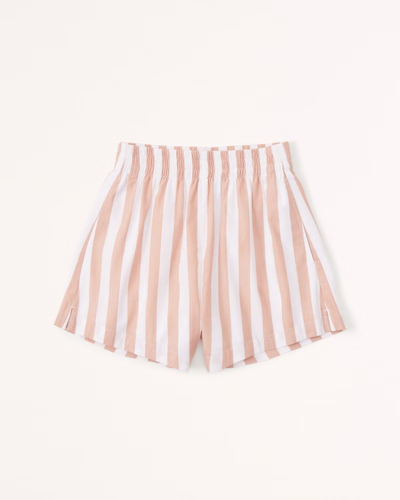 Poplin Pull-On Shorts | Abercrombie & Fitch (US)