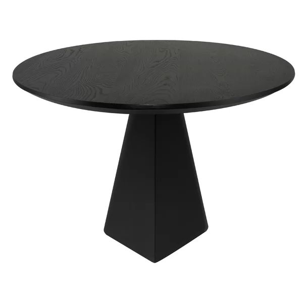 Kay 94.5'' Solid Oak Pedestal Dining Table | Wayfair North America