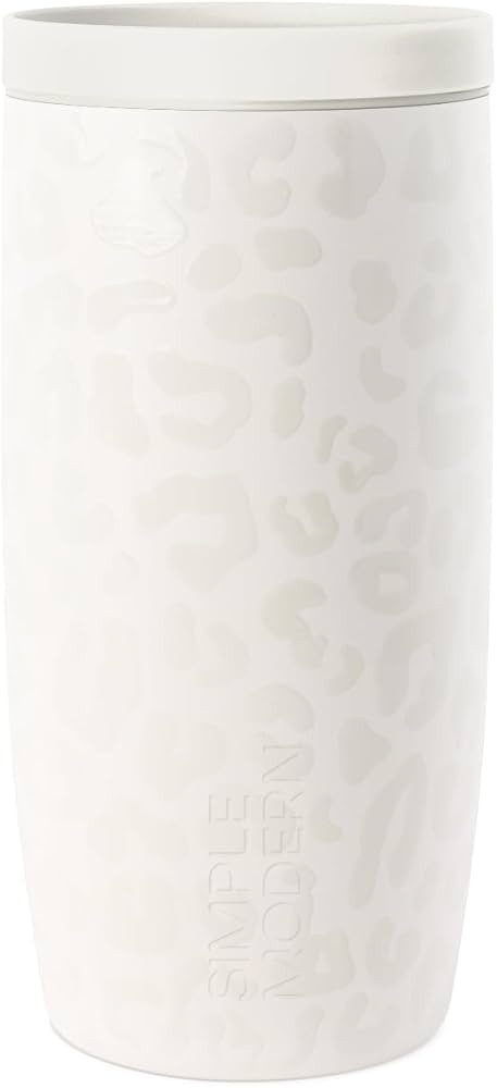 Simple Modern Travel Coffee Mug Tumbler with 360° Lid | Ceramic-Lined Insulated Stainless Steel ... | Amazon (US)