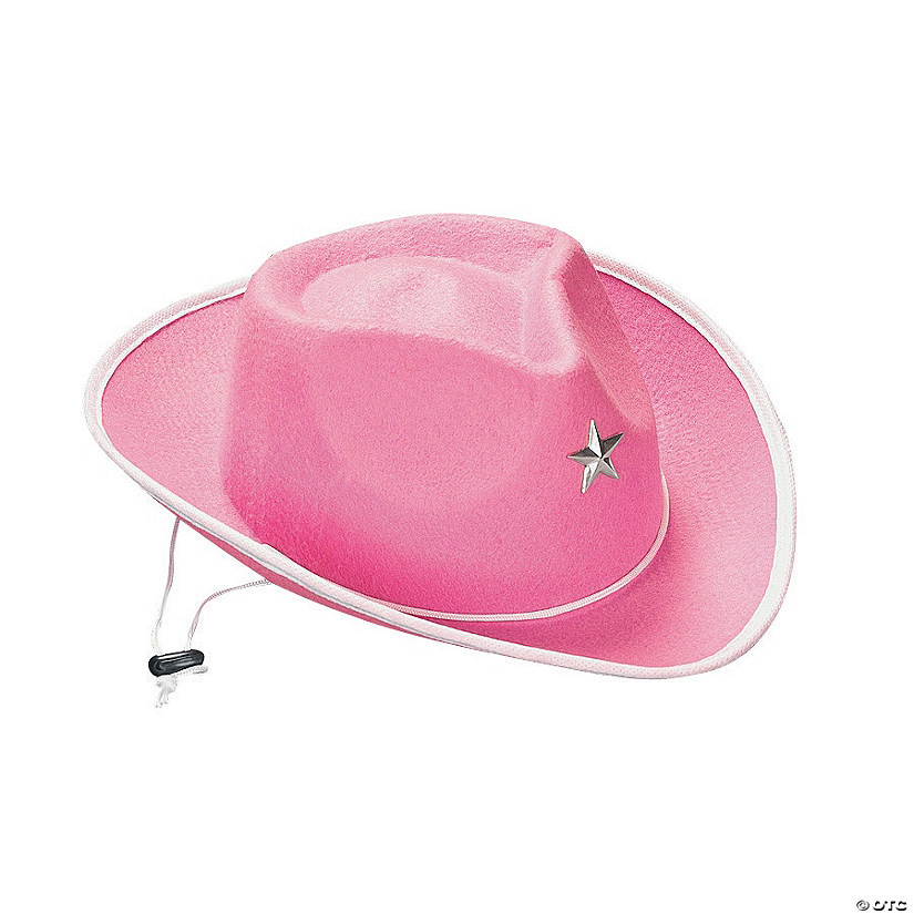 Kids’ Pink Cowgirl Hats - 12 Pc. | Oriental Trading Company