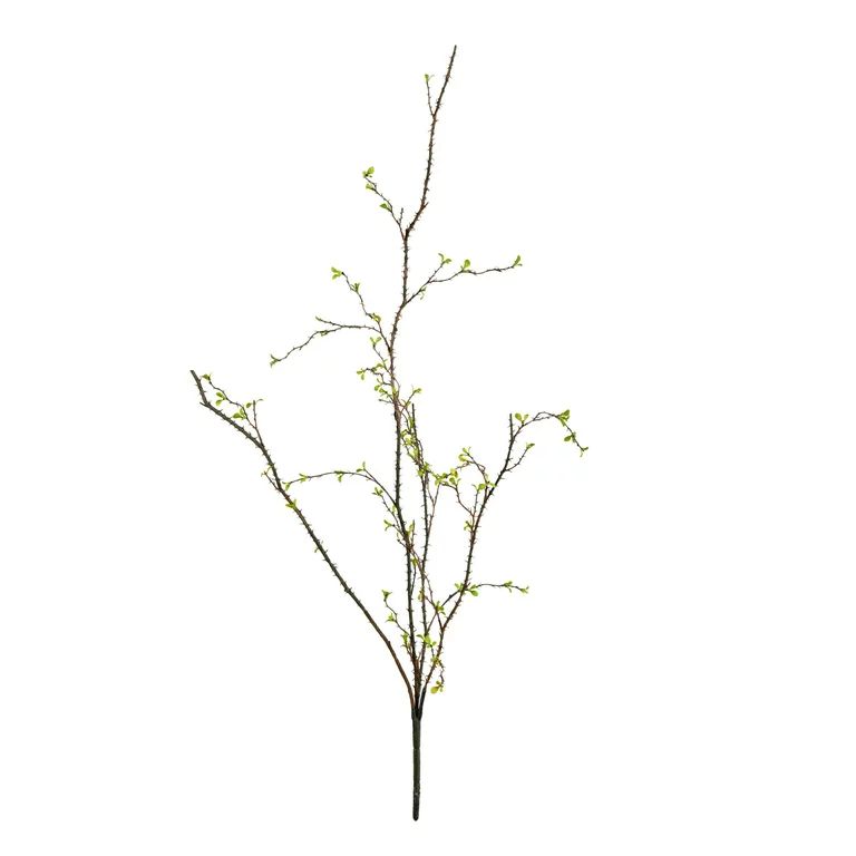 Vickerman Everyday 33" Indoor Artificial Green Baby Leaf Branch - Realistic Looking Colorful Foli... | Walmart (US)
