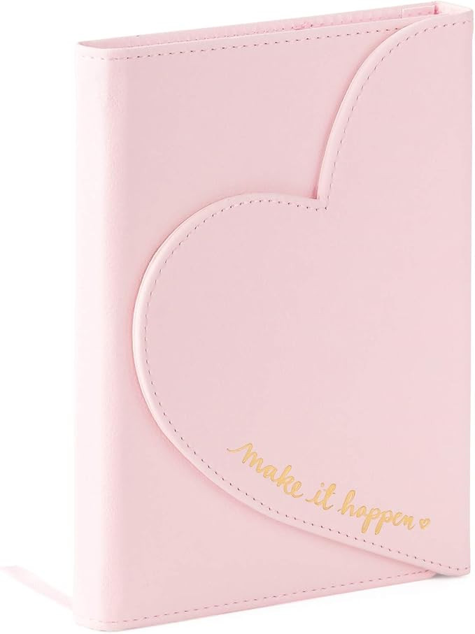 Eccolo Dayna Lee Love Journal & Notebook With Magnetic Heart Flap, 256 Acid-Free Ruled Pages (Lig... | Amazon (US)