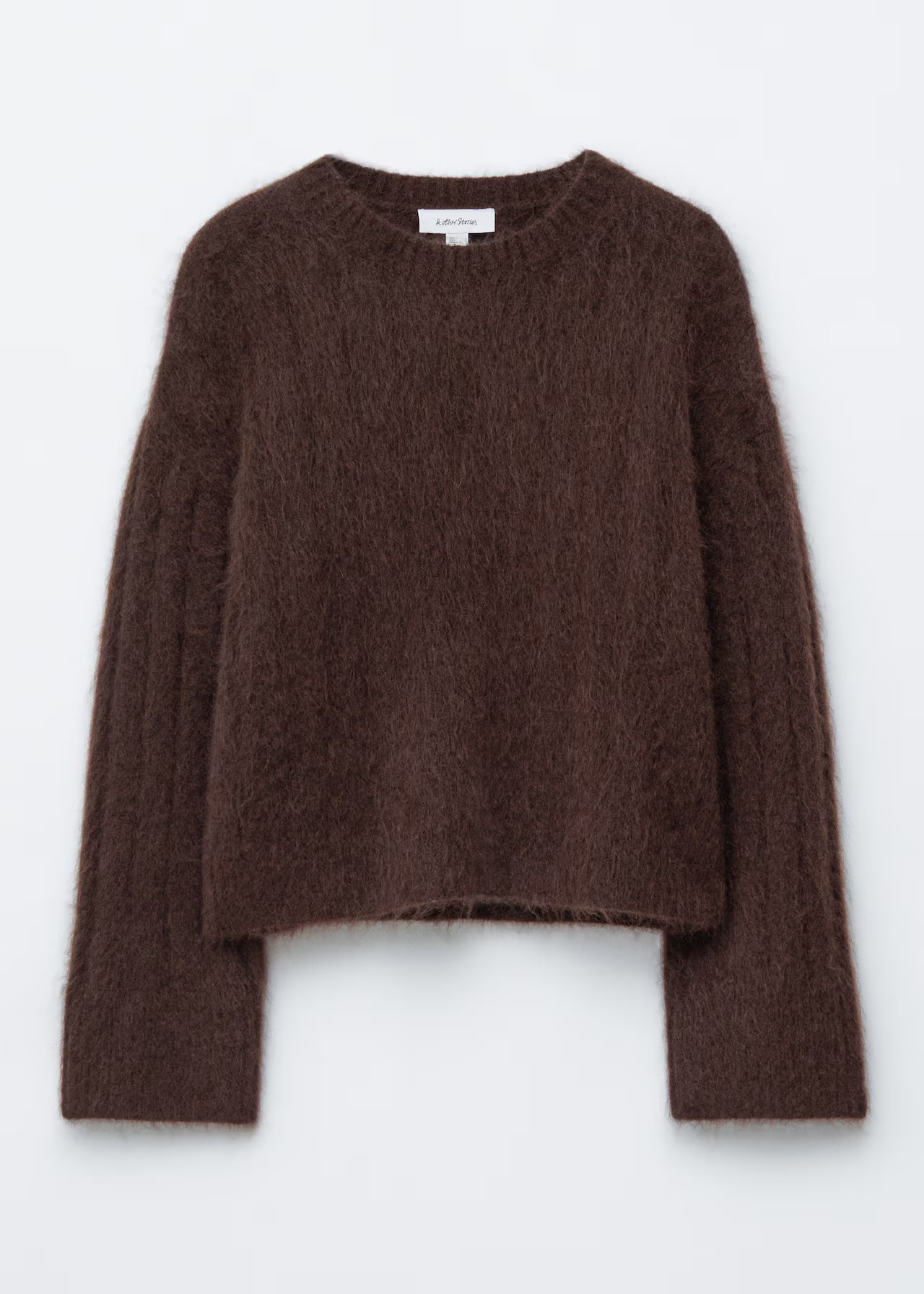 Mohair-Blend Rib-Knit Jumper | H&M (UK, MY, IN, SG, PH, TW, HK)