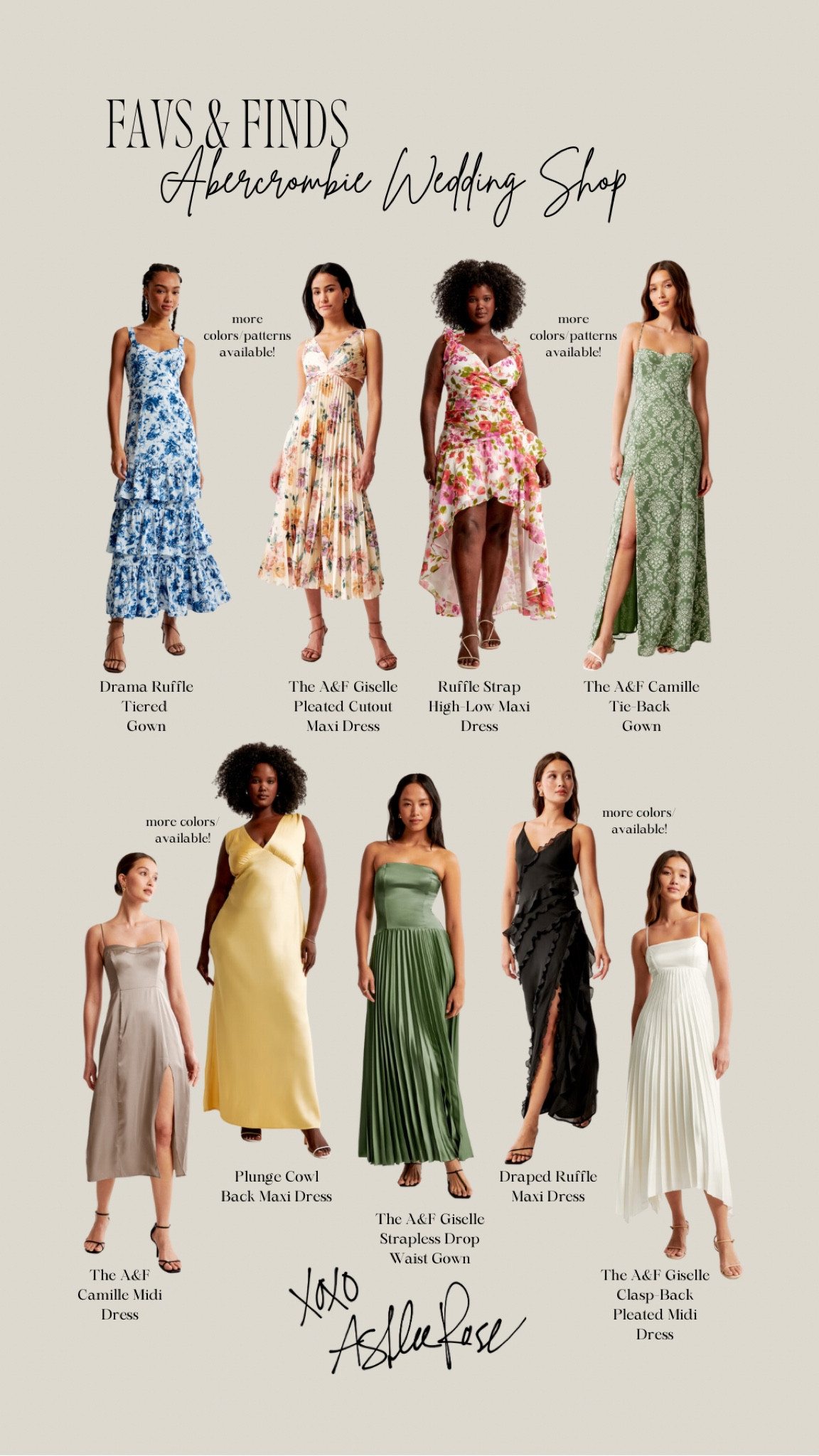 Abercrombie’s wedding dress collection >>>> 😍🌸✨🫶

Wedding Guest Dress, Dress, Spring Outfits

#LTKSeasonal #LTKmidsize #LTKparties