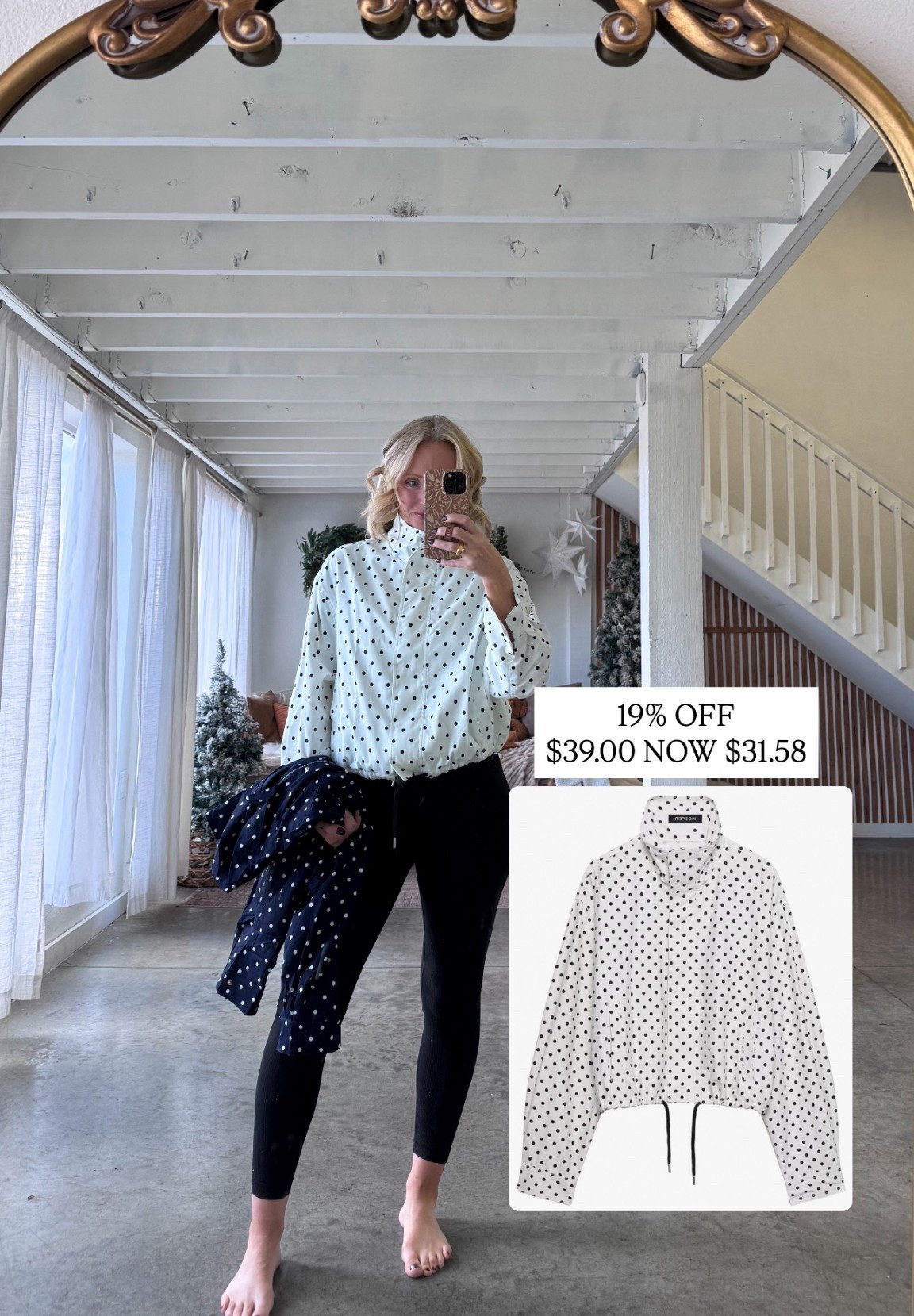 AMAZON Polka dot Jacket in WHITE.

Fits TTS.

Jacket | gift idea | gift idea for her | Amazon find | Amazon style | affordable fashion | sale alert | Black Friday sale



#LTKSaleAlert #LTKFindsUnder50 #LTKActive