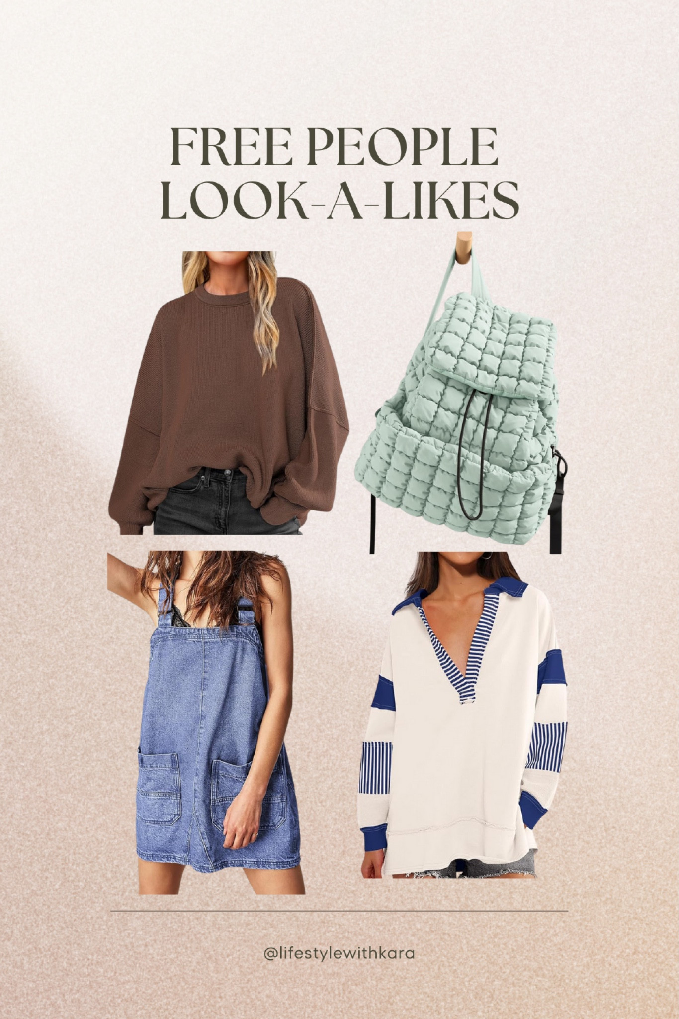 Free People obsessed, Amazon budget? I gotchu 😉 🫶

#LTKFindsUnder50 #LTKStyleTip