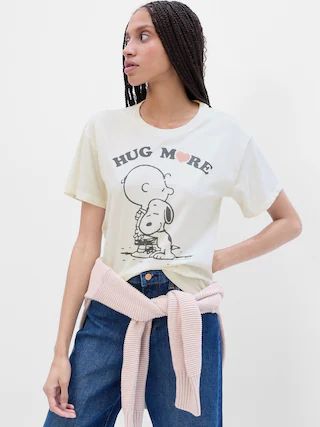 Peanuts Relaxed Graphic T-Shirt | Gap Factory