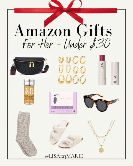 Gift guide for her. White elephant gift. Gifts for her under $30. I personally have and love all of these!! Gifts for sister-in-law. Gifts for mother-in-las. Gifts for best friend. 

#LTKGiftGuide #LTKHoliday #LTKfindsunder50