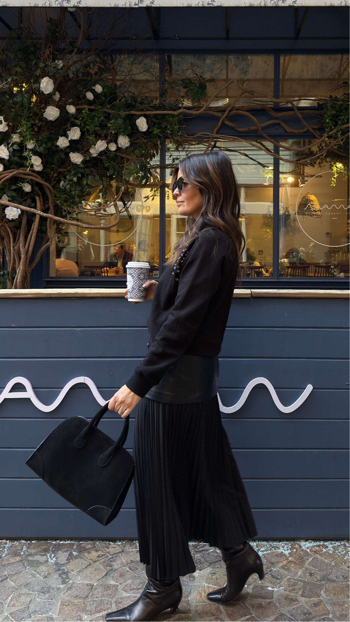 All black outfit and so comfy! Perfect for office to date night 🖤 black skirt 

#LTKShoeCrush #LTKStyleTip #LTKItBag