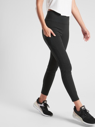 Trekkie Hybrid Crop Tight | Athleta