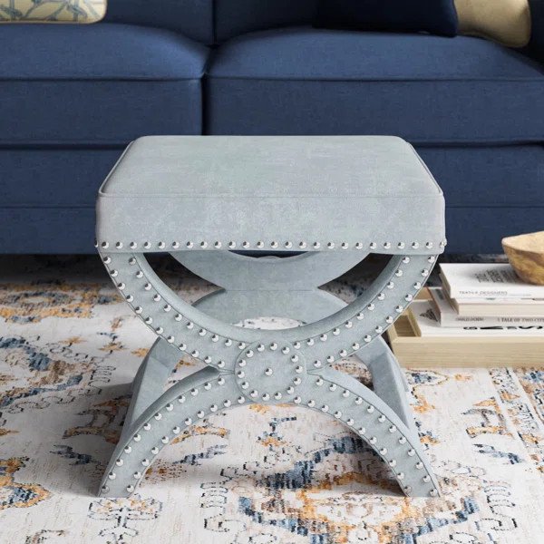 Miamisburg 21.3'' Wide Square Standard Ottoman | Wayfair North America