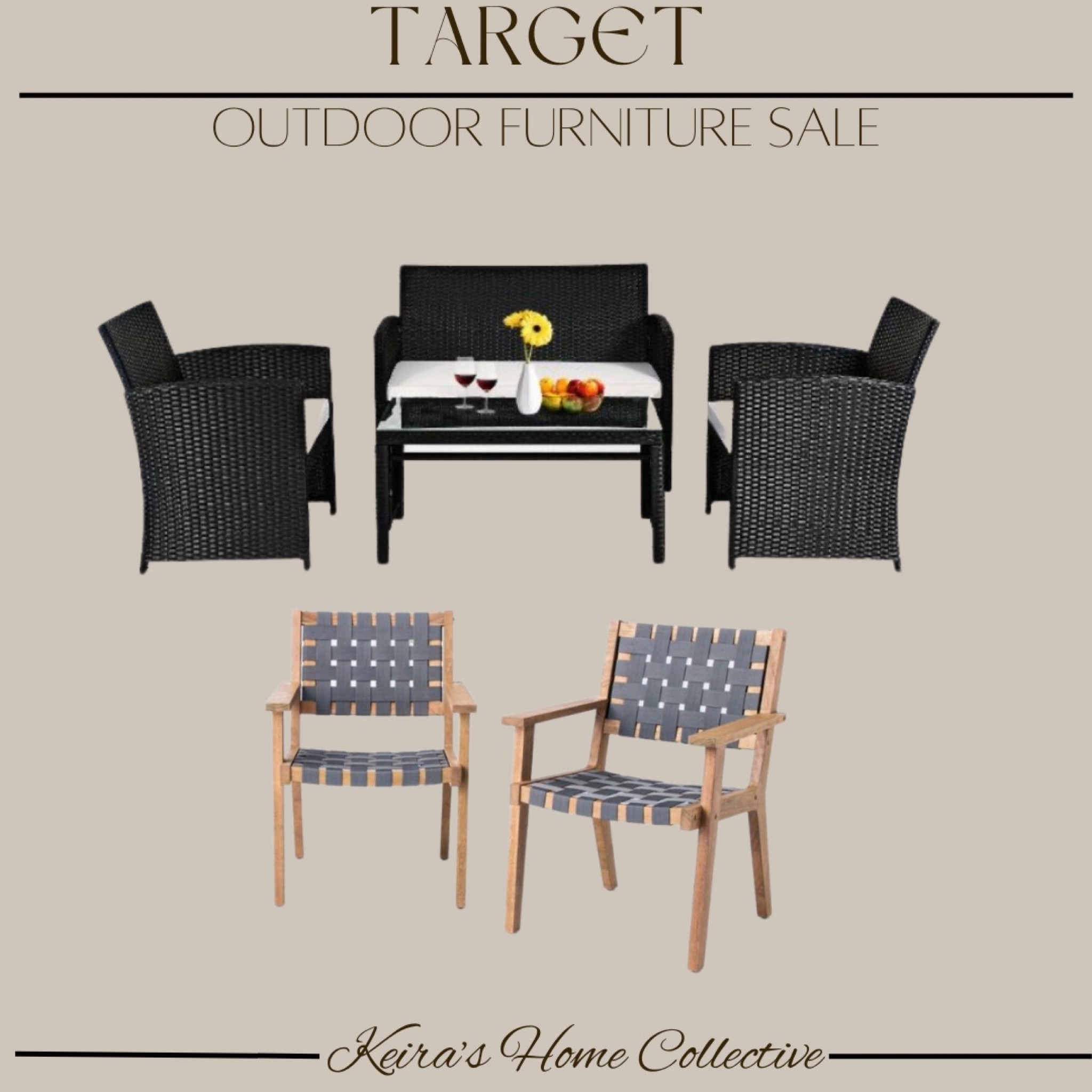 Target sale, outdoor furniture sale, end of summer clearance, patio furniture, backyard furniture, accent chairs, bistro set, black chairs, outdoor dining, lounge set, outdoor lounge chairs, conversation set, grey furniture, black and white furniture, target home, mcgee and co, magnolia home, home decor sale, neutral furniture, neutral aesthetic 

#competition

#LTKSeasonal #LTKhome #LTKsalealert