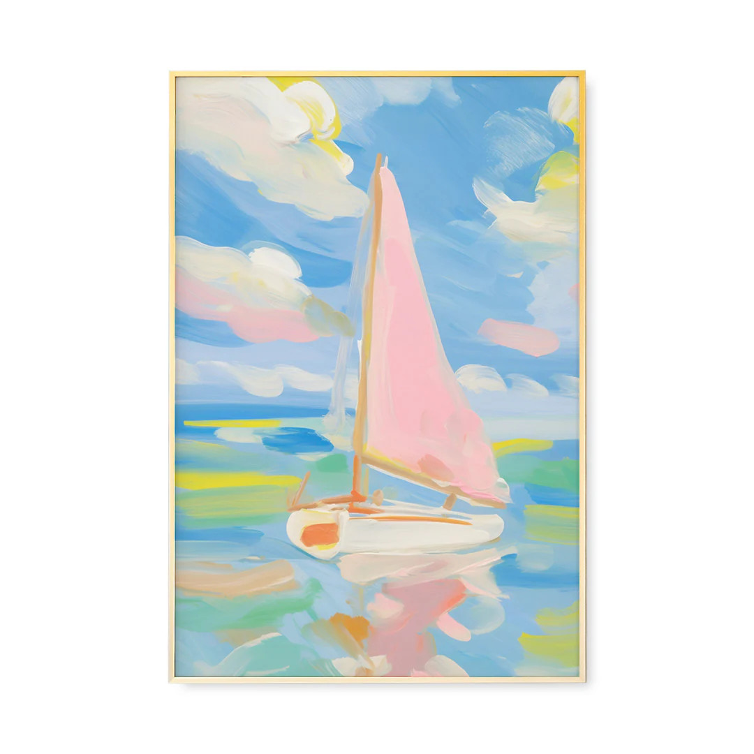 Sail On | High-End Abstract Wall Art | Urban Garden Prints