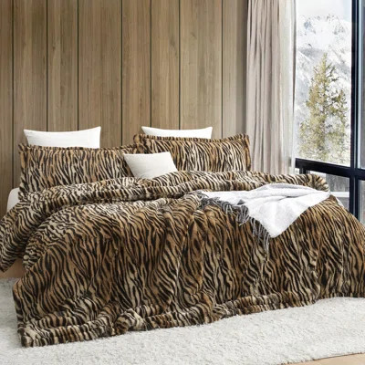 Coma Inducer There’s a Bengal in My Bed Tiger Print Oversized Comforter Set | Wayfair North America