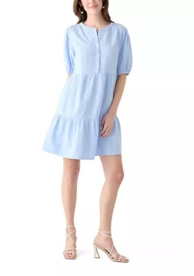 Wonderly Women's Tiered Gauze Mini Dress | Belk