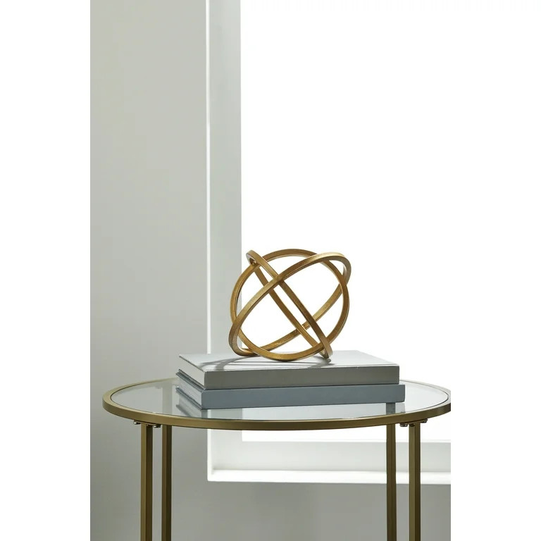 Better Homes & Gardens Large Decorative Gold Orb, 9" | Walmart (US)