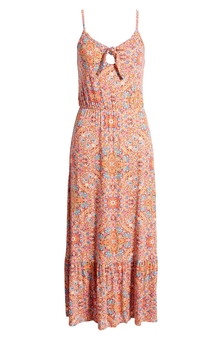 Tie Front Maxi Sundress | Nordstrom