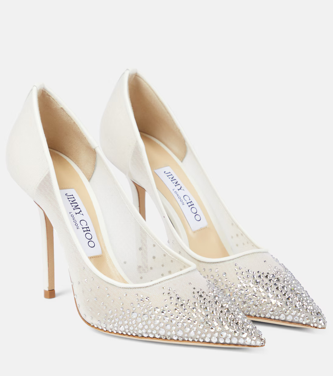 Love 100 crystal-embellished pumps | Mytheresa (US/CA)
