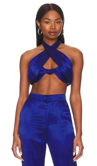 La Brea Top in Royal Blue | Revolve Clothing (Global)