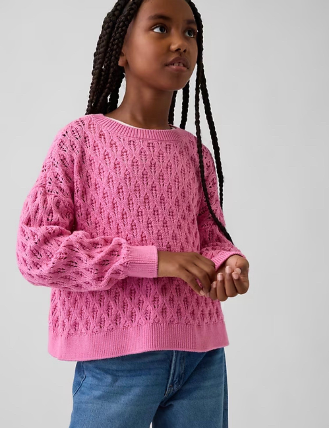 50% off crochet sweater for girls!

#LTKKids #LTKSeasonal