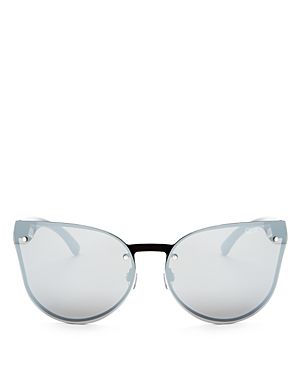 Quay Higher Love Rimless Mirrored Cat Eye Sunglasses, 65mm | Bloomingdale's (US)