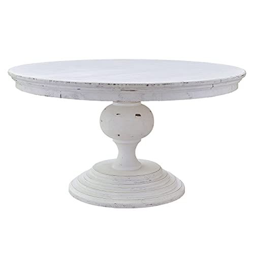 Picket House Furnishings Brixton Calinda Standard Dining Table in White | Amazon (US)