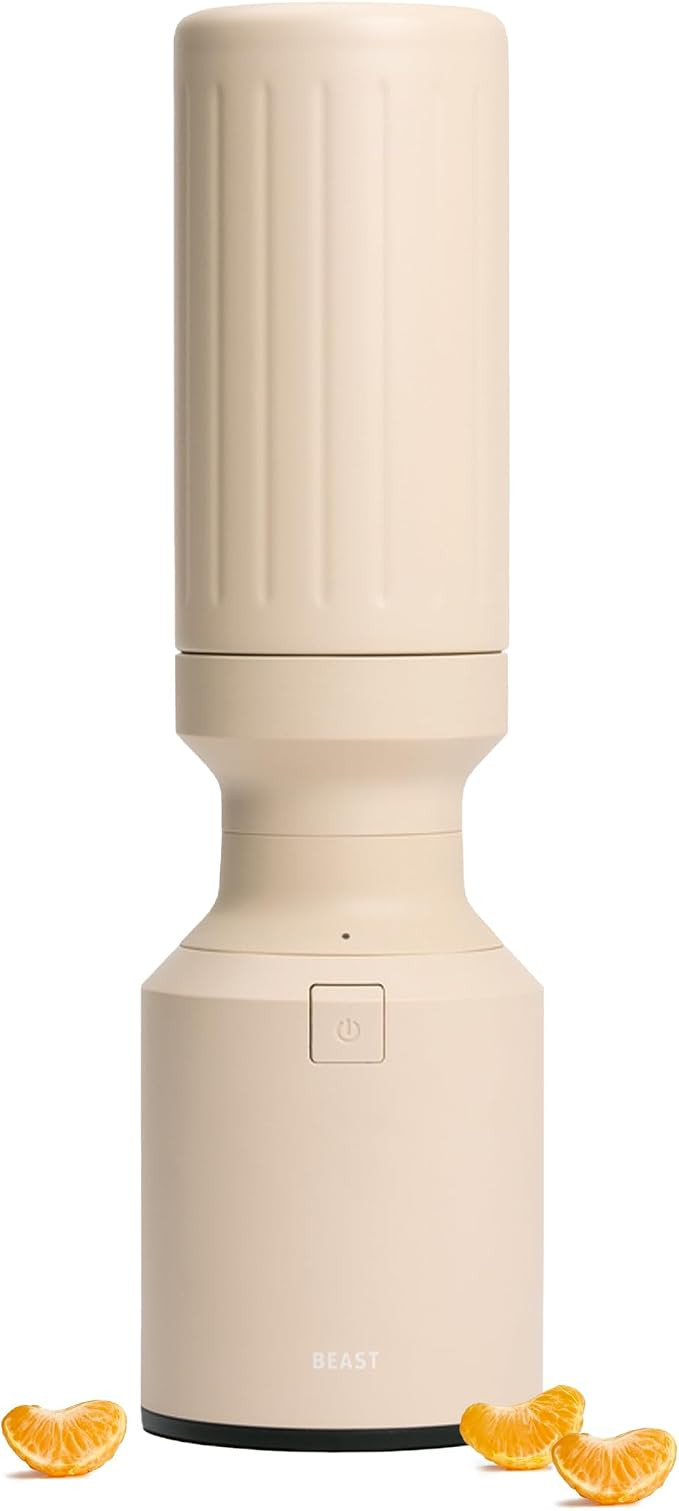 Beast Mini 600 Stainless Steel Countertop Blender, Sand, 600W | Insulated Vessel, Smoothies, Shak... | Amazon (US)