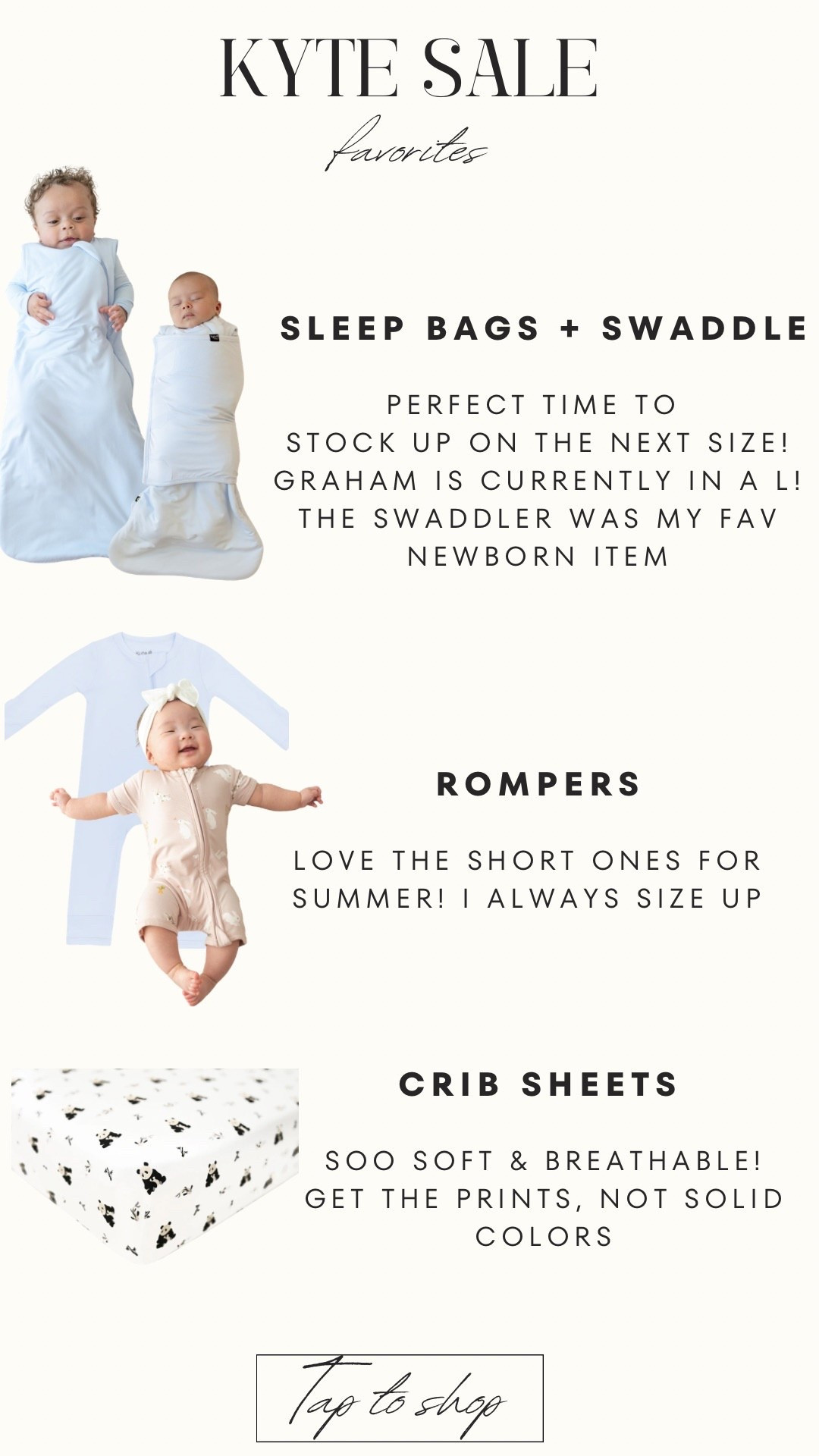 Kyte sale favorites! 

#LTKBump #LTKFindsUnder100 #LTKBaby