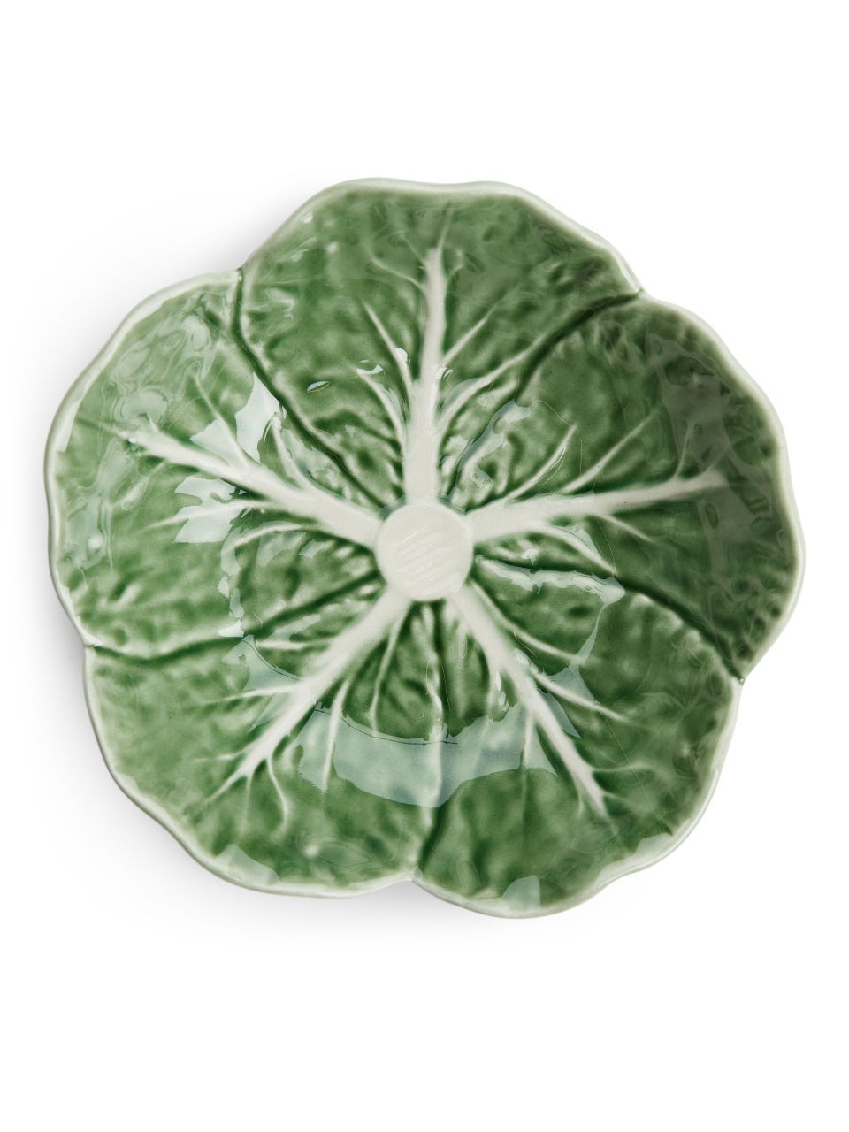 Bordallo Pinheiro Cabbage Bowl 12 cm - Green | ARKET (US&UK)
