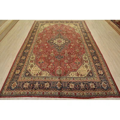 Montese One-of-a-Kind 8'7'' X 11'4'' 1970s Wool Area Rug Red | Wayfair North America